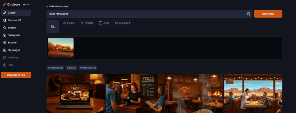 craiyon ai free generation midjourney alternative