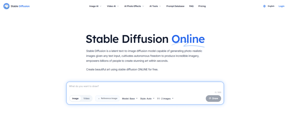 stable diffusion web free demo