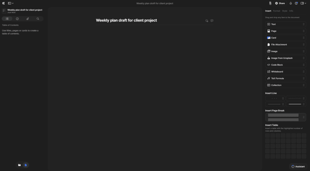 Craft collaborative workspace for small businesses