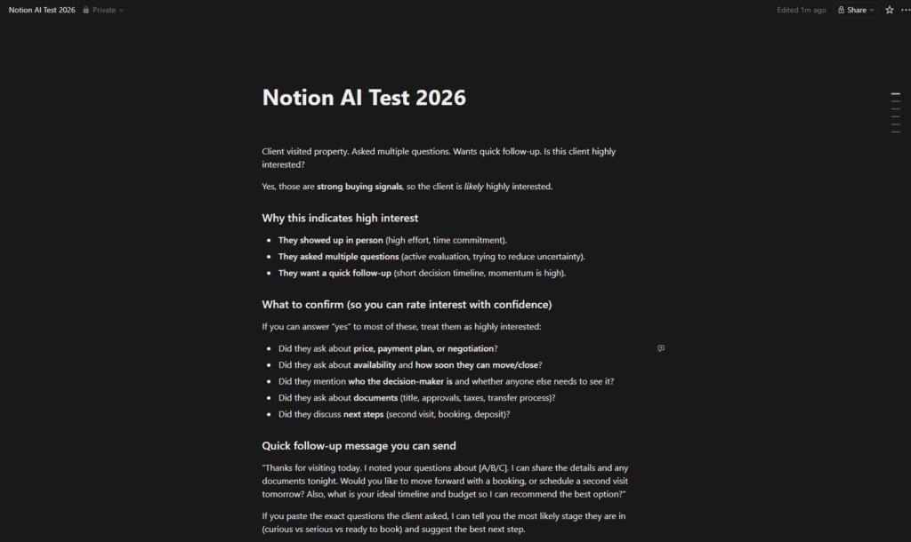 notion ai automation workflow builder 2026