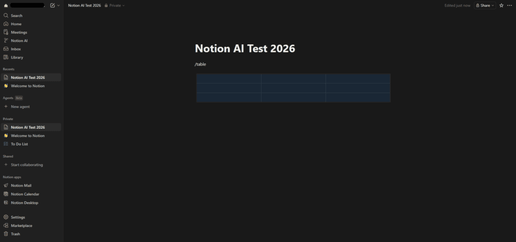notion ai database creation and setup 2026