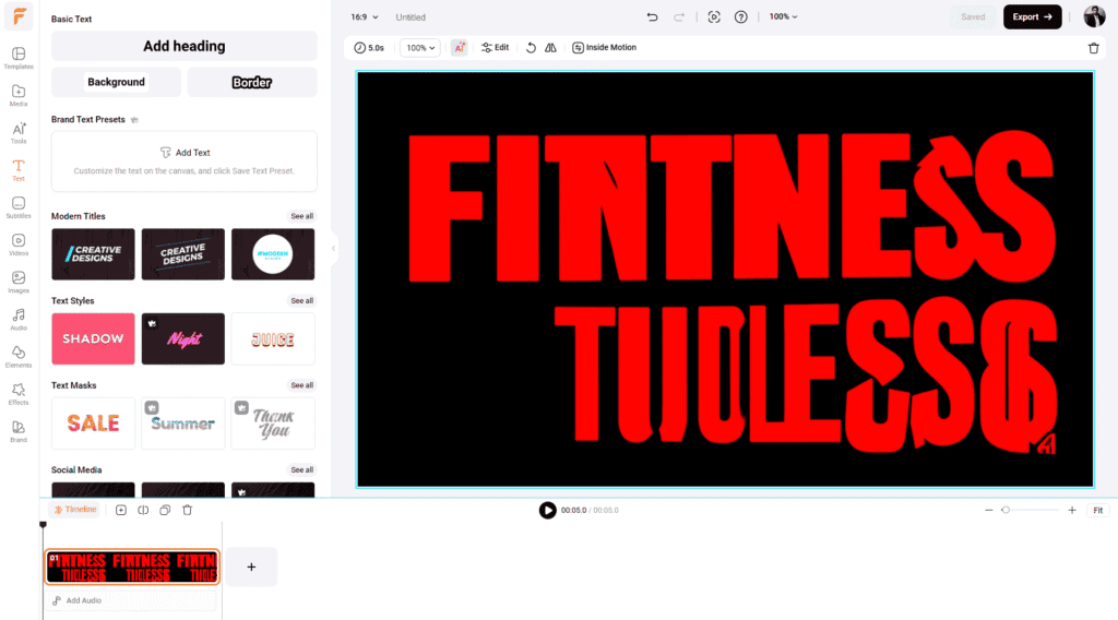 Final YouTube thumbnail created using FlexClip with bold text and brand colors