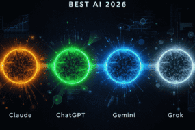 Best AI model 2026 comparison — Claude, ChatGPT, Gemini and Grok side by side